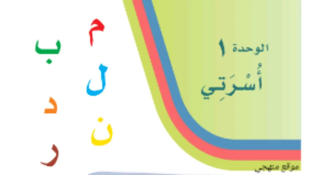 شرح دروس الوحدة الثانية اسرتي